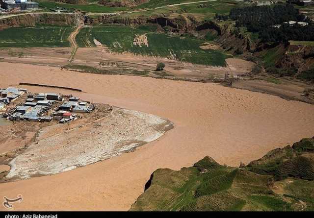 بارندگی‌های اخیر چه تأثیری بر وضعیت رودخانه‌های لرستان داشت + تصویر