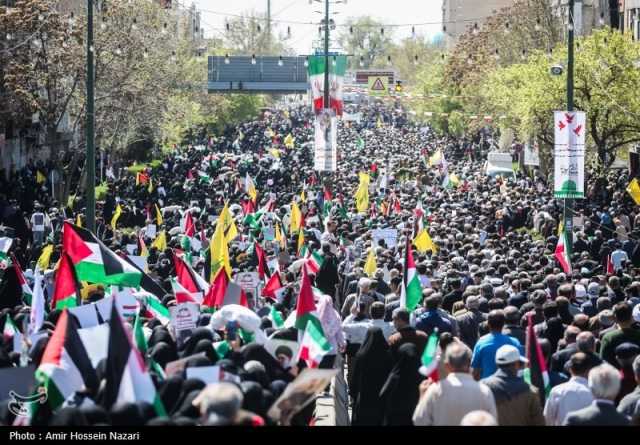 گزارشی از حضور راهپیمایی اولی‌ها در روز جهانی قدس