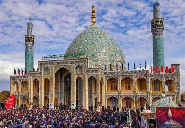 آستان امامزاده آقا علی عباس(ع) بادرود میزبان جاماندگان اربعین حسینی