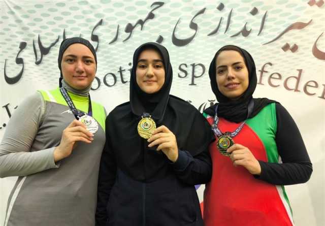 مرحله نخست مسابقات آزاد تپانچه بانوان؛ احمدی قهرمان شد