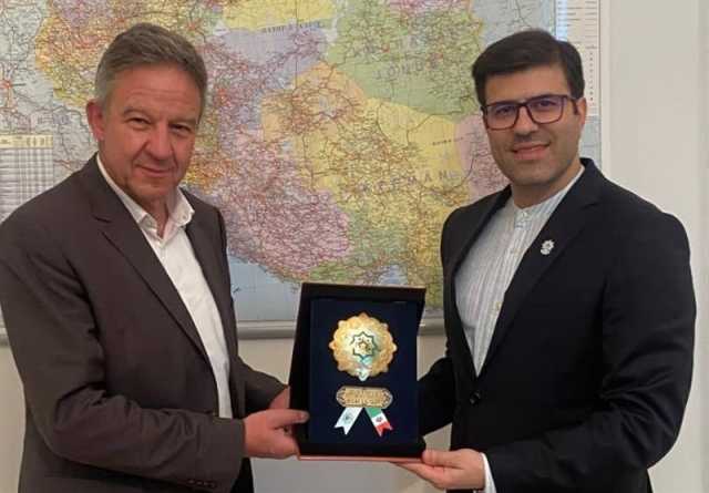 دیدار سرپرست فدراسیون ورزش‌های دانشگاهی با سفیر آلمان