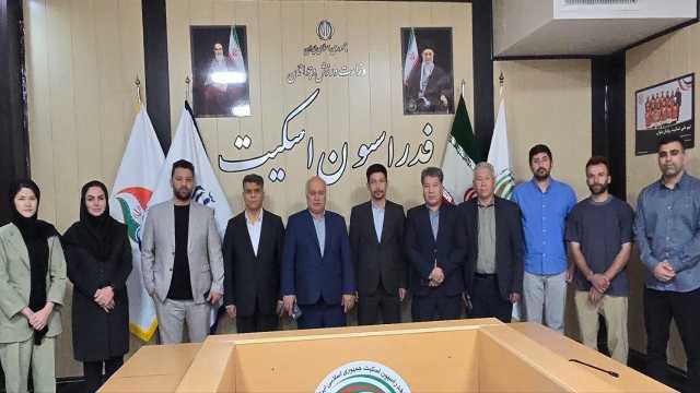 دیدار نماینده کمیته ملی المپیک افغانستان با رئیس فدراسیون اسکیت