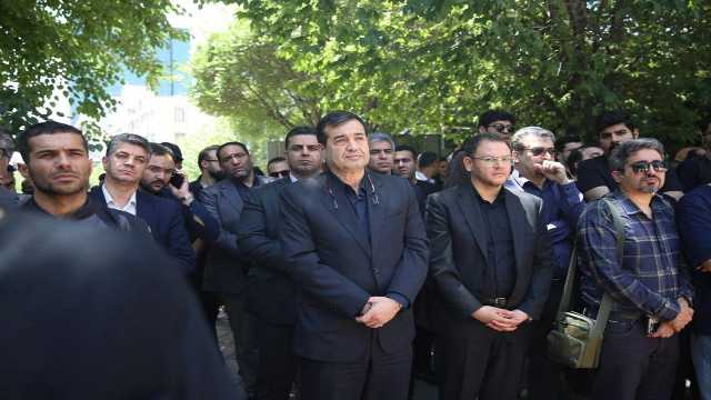 برگزاری مراسم تشییع پیکر مرحوم حمیدرضا درجاتی