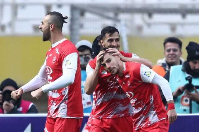فرشاد احمدزاده گل اول پرسپولیس را به خیبرخرم آباد زد +فیلم