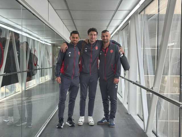 کاروان پرسپولیس به خرم آباد رسید