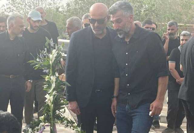 وداع هاشمی نسب با پدر +عکس