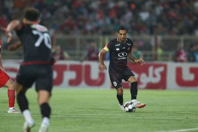 برد پرسپولیس مقابل مس رفسنجان در نیمه اول