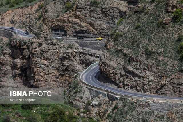 محدودیت ترافیکی جاده چالوس رفع شد