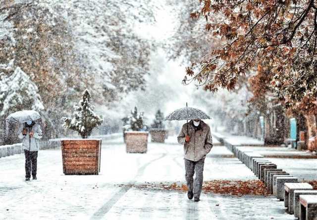 هواشناسی جمعه 9 آذر |بارش برف و باران و ماندگاری هوای سرد در کشور