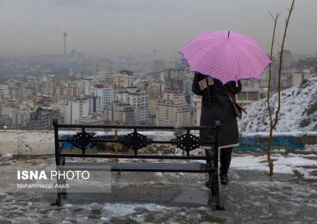 سرمای تهران ادامه دارد/ پیش بینی کولاک برف برای تهران